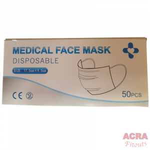 TUV Approved 3 Layer Disposable Mask-ACRA Fitouts