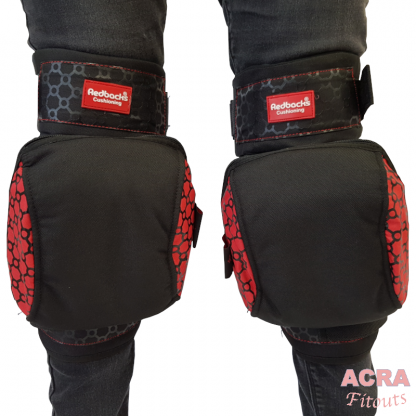 Redbacks Strapped Knee Pads - ACRA