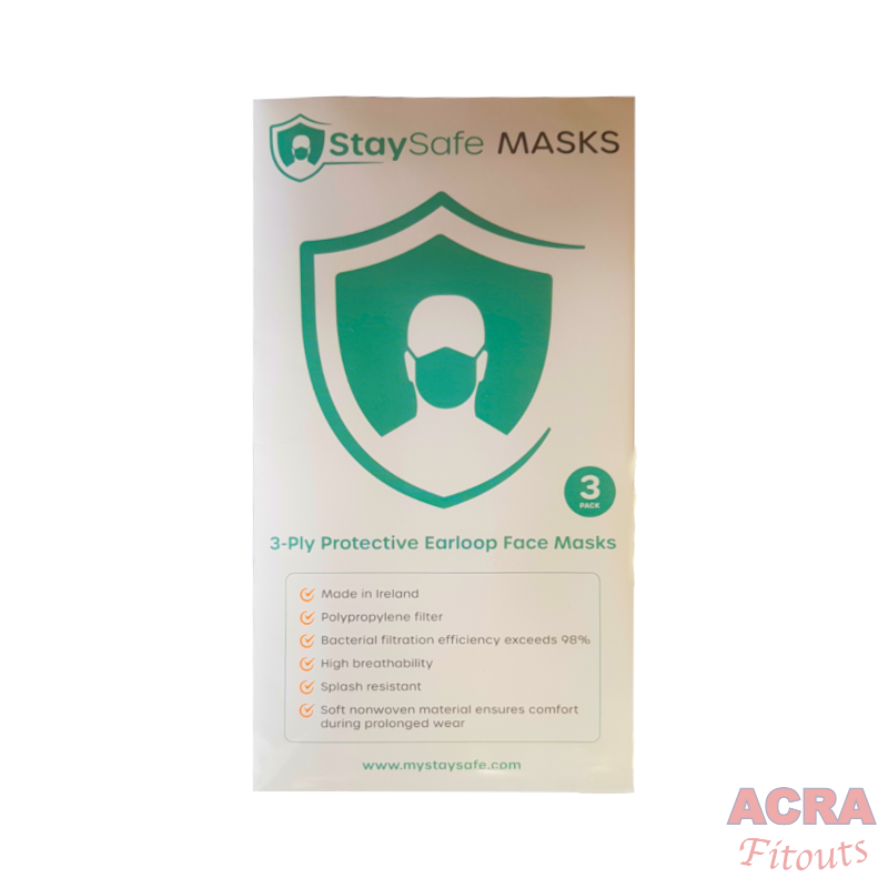 StaySafe Masks 3ply Made in Ireland-1