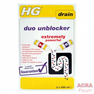 HG Duo Drain Unblocker - ACRA