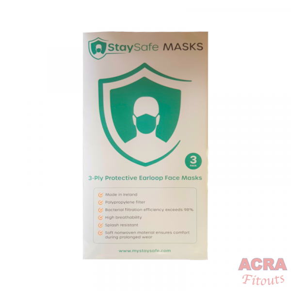 StaySafe Masks 3ply Made in Ireland-1