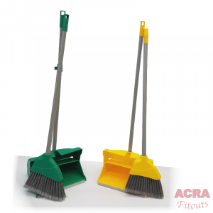 Hillrush Standing Dustpan and brush-ACRA