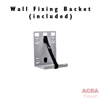 HWash Shoulder Sink - mobile hand washing - Wall fixing bracket - ACRA