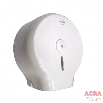 Palex Jumbo Toilet Paper Dispenser - White-side-ACRA