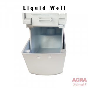 Palex Prestige Liquid Soap Dispenser 500cc - White-Liquid Well - ACRA
