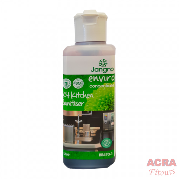 Jangro Enviro Concentrate K4 Kitchen Sanitiser-ACRA