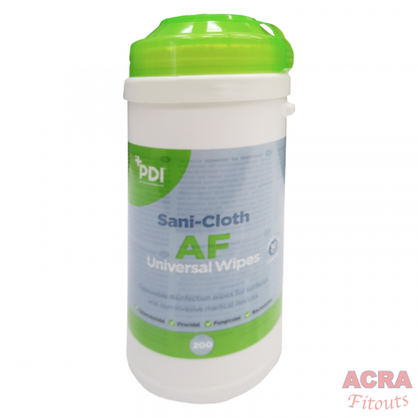 PDI Sani-Cloth AF Universial Wipes Tub-ACRA