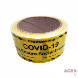 Social Distancing Covid-19 Tape-ACRA