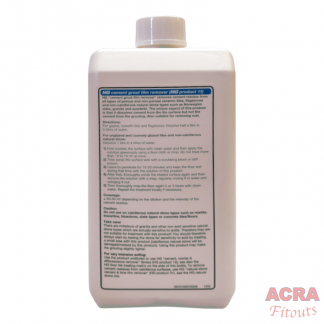 HG Tiles – Cement Grout Film Remover - Back - ACRA