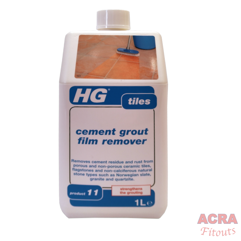 HG Tiles – Cement Grout Film Remover - ACRA