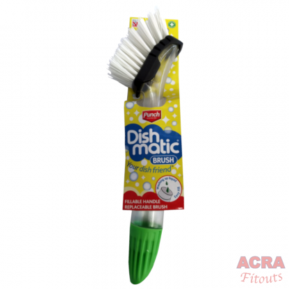 Punch Dishmatic Fillale Handle with replaceable Brush - ACRA