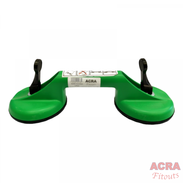 50kg 2-Head Suction Lifter Made in Germany - ACRA