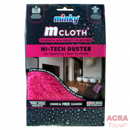 Minky Mcloth Hi-Tech Duster-front - ACRA