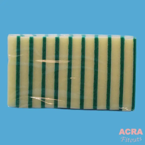 ACRA Dosco Catering sponge Scourers - back